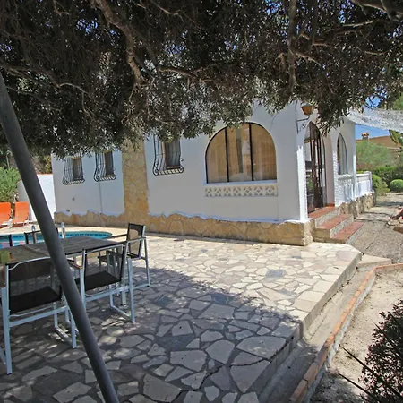 Villa Confortable Con Piscina Privada, Wifi Y Parking En Moraira - Hisp-216-224