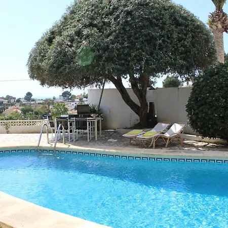 Confortable Con Piscina Privada, Wifi Y Parking En Moraira - Hisp-216-224 Teulada