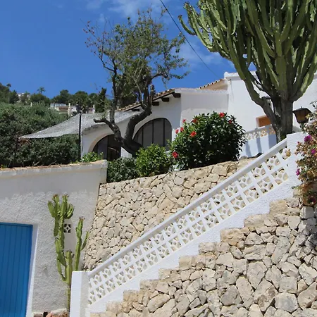 Confortable Con Piscina Privada, Wifi Y Parking En Moraira - Hisp-216-224
