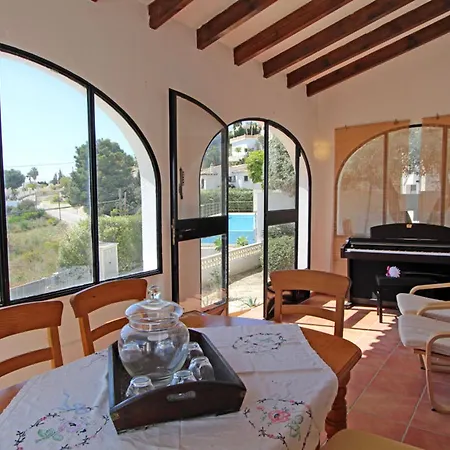 Confortable Con Piscina Privada, Wifi Y Parking En Moraira - Hisp-216-224 Villa