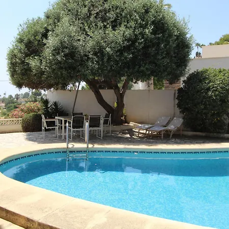 Villa Confortable Con Piscina Privada, Wifi Y Parking En Moraira - Hisp-216-224