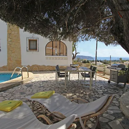 Confortable Con Piscina Privada, Wifi Y Parking En Moraira - Hisp-216-224 * Teulada