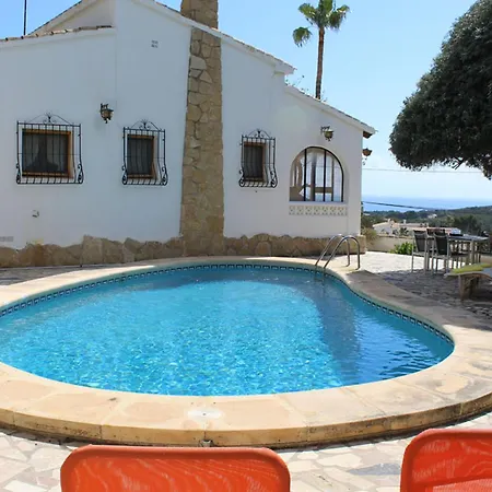 Confortable Con Piscina Privada, Wifi Y Parking En Moraira - Hisp-216-224 Villa